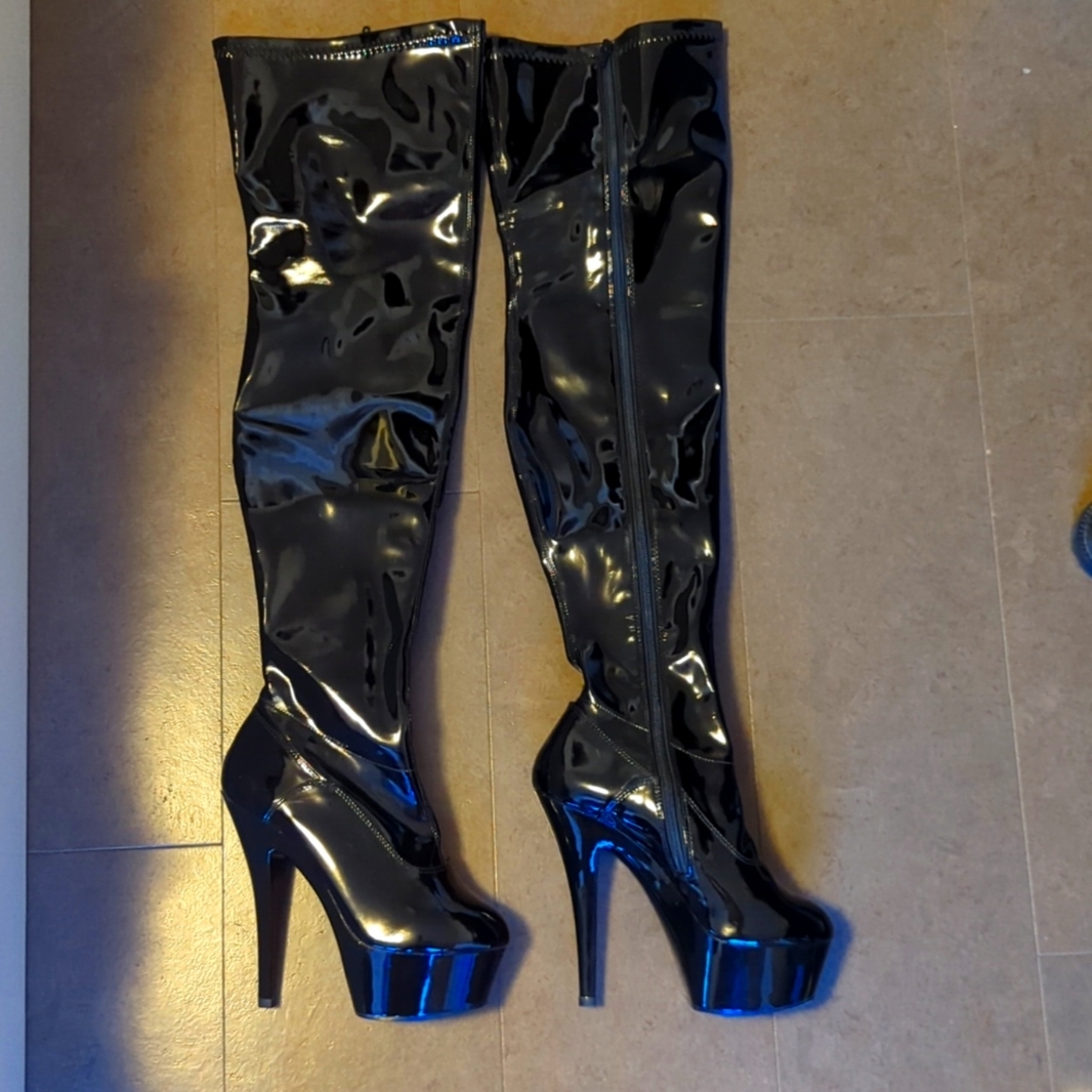 Pleaser Thigh High Boots